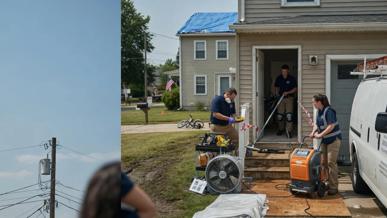 Water Damage Repair in Jamestown, ND near me